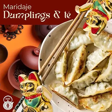 masterclass- maridaje dumplings & té